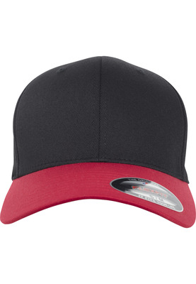Flexfit Wooly Combed 2-Tone blk/red L/XL