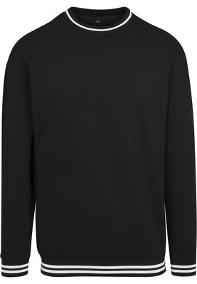 College Sweat Crew black/white 3XL