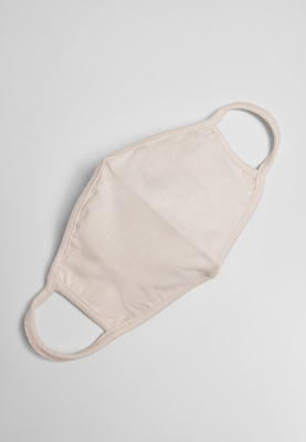 Cotton Face Mask 2-Pack black one size