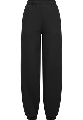 Ladies Fluffy Sweatpants black XXL