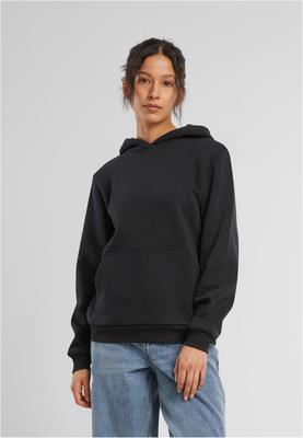 Ladies Fluffy Hoody black XXL