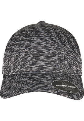 FLEXFIT DELTA UNIPANEL CAP melange black L/XL