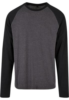 Contrast Raglan Longsleeve white/black XL