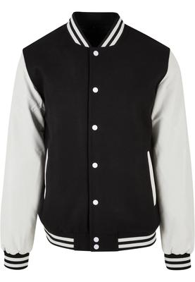 Oldschool College Jacket black/white 3XL