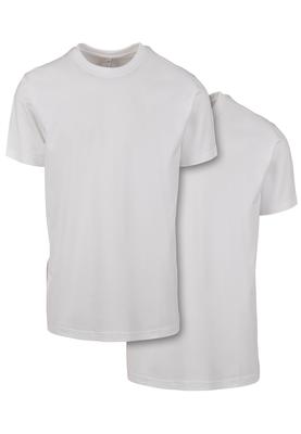 Back Seam Tee 2-Pack white XXL
