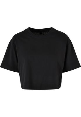 Ladies Short Oversized Tee black 3XL