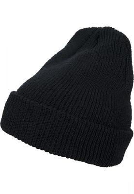 Long Knit Beanie black one size
