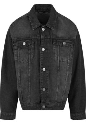 Heavy Ounce Boxy Denim Jacket black washed 3XL