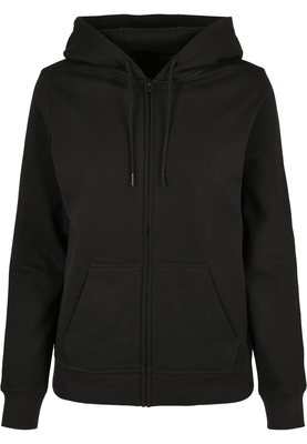 Ladies Basic Zip Hoody black 3XL