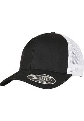 FLEXFIT 110 RECYCLED CAP 2-TONE black/white one size