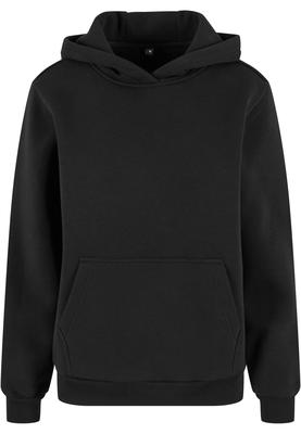 Ladies Fluffy Hoody black XXL