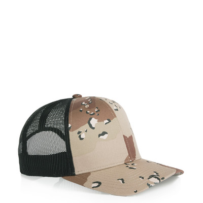 Mesh Contrast Camo Cap | 1191C