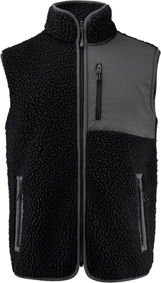 Men's Sherpa Fleece Vest "Two-Tone"