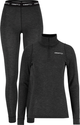 Ladies' baselayer set with 1/4-Zip