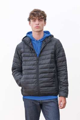 SOL'S STREAM HOODED MEN - LIGHTWEIGHT HOODED PADDED JACKET