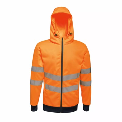 Hi-Vis Pro FZ Extol Stretch Hoodie Jacket