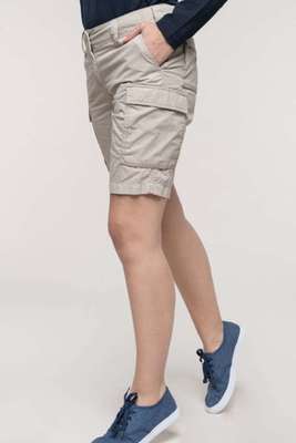 LADIES' LIGHTWEIGHT MULTIPOCKET BERMUDA SHORTS