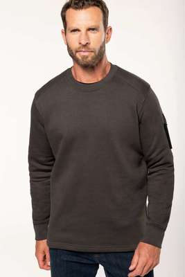 SET-IN SLEEVE SWEATSHIRT