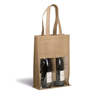 JUTE BOTTLE BAG