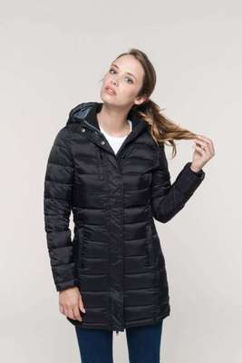 LADIES' LIGHTWEIGHT HOODED PARKA