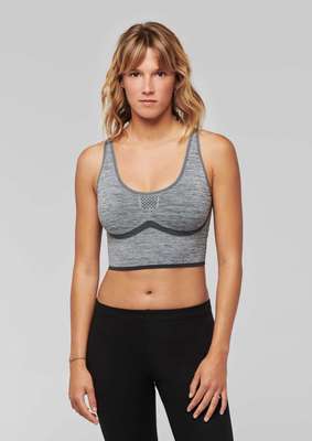 LADIES' SEAMLESS ADJUSTABLE SPORTS BRA
