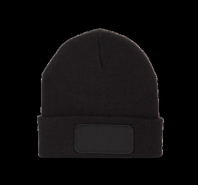 BEANIE WITH PATCH