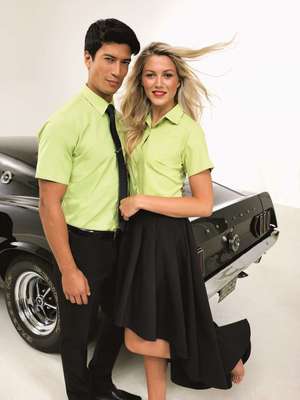 MEN'S SHORT SLEEVE POPLIN SHIRT