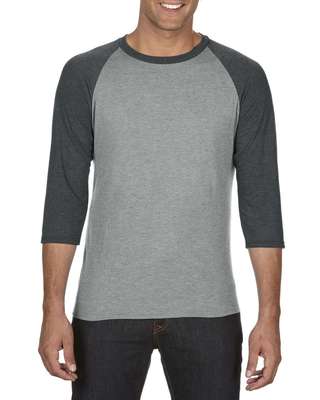 Tri-Blend 3/4 Sleeve Raglan Tee