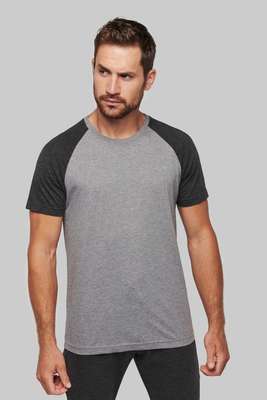 ADULT TWO-TONE SPORTS SHORT SLEEVE T-SHIRT