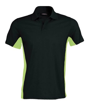 FLAG - SHORT SLEEVE BI-COLOUR POLO SHIRT