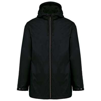 UNISEX HOODED JACKET WITH MICRO-POLARFLEECE LINING