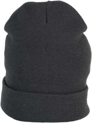 SILK BEANIE WITH TURN-UP
