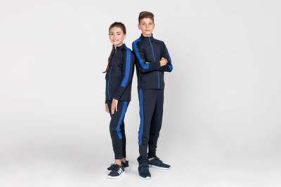 KID'S KNITTED TRACKSUIT TOP