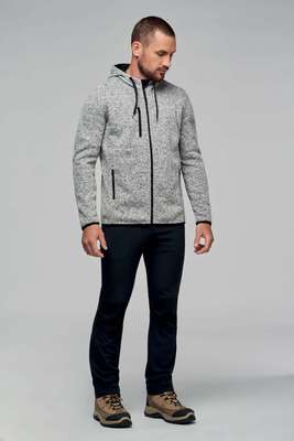 MEN'S HEATHER HOODIE