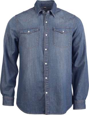 MEN'S LONG SLEEVE DENIM SHIRT