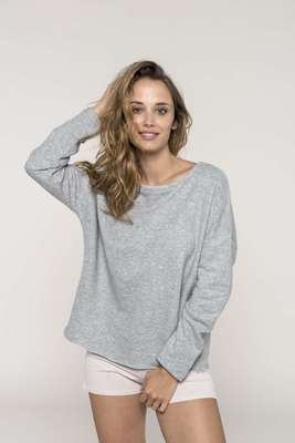 LADIES' OVESIZED SWEATSHIRT