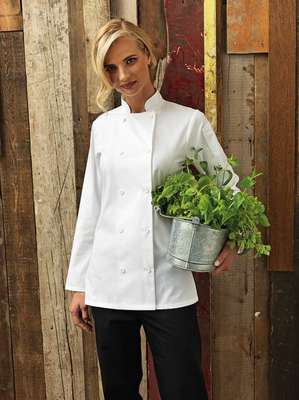 WOMEN’S LONG SLEEVE CHEF’S JACKET