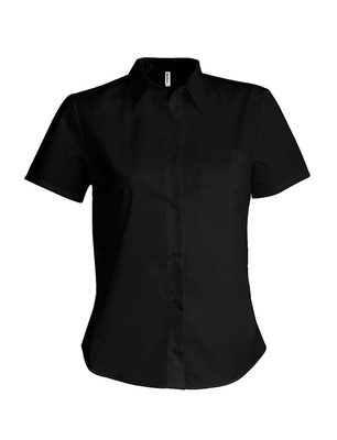 LADIES' SHORT SLEEVE EASY CARE COTTON POPLIN SHIRT