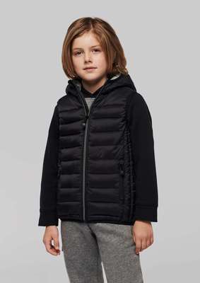 KID'S HOODED BODYWARMER