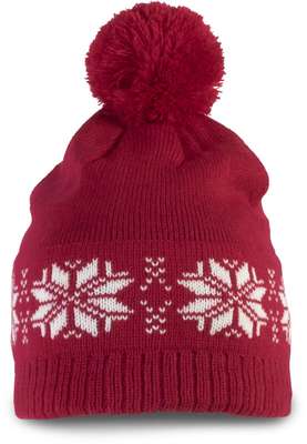 FAIR ISLE KNIT BEANIE