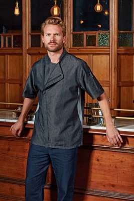 CHEF'S ZIP-CLOSE SHORT SLEEVE JACKET