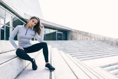 WOMEN'S COOL FLEX 1/2 ZIP TOP