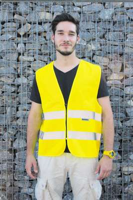 SAFETY VEST WITH ZIPPER \"COLOGNE\"