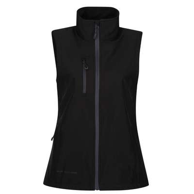 WOMEN'S HONESTLY MADE RECYCLED PRINTABLE SOFTSHELL BODYWARMER
