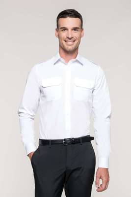 MEN'S LOMNG SLEEVE PILOT SHIRT