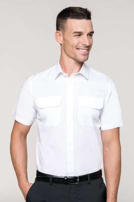 MEN'S SHORT SLEEVE PILOT SHIRT