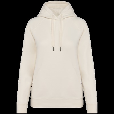 LADIES' ECO-FRIENDLY RAGLAN HOODED SWEATSHIRT