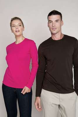 MEN’S LONG SLEEVE CREW NECK T-SHIRT