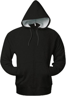 ZIP HOODED SWEATSHIRT