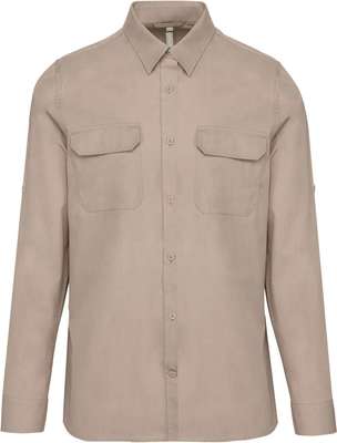 MEN'S LONG-SLEEVED SAFARI SHIRT